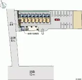 ★手数料０円★米沢市駅前３丁目　月極駐車場（LP）